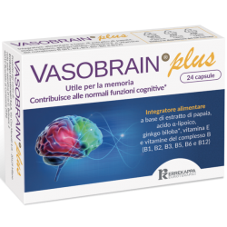 Vasobrain Plus Antiossidante Antinvecchiamento Cerebrale 24 Capsule - Integratori per umore, anti stress e sonno - 902553282 ...
