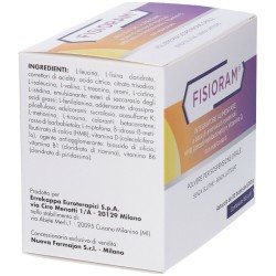 Fisioram Integratore Aminoacidi HMB Vitamina D 30 Bustine - Integratori a base di proteine e aminoacidi - 980556056 - Errekap...