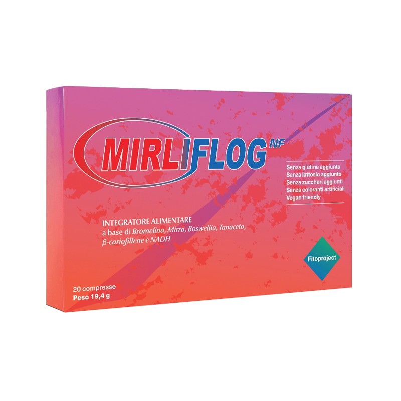 Fitoproject Mirliflog 20 Compresse Nuova Formulazione - Circolazione e pressione sanguigna - 947228173 - Fitoproject - € 22,65