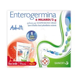 Enterogermina 6 Miliardi 2 G Polvere Per Sospensione Orale 10 Bustine - Fermenti lattici - 013046091 - Enterogermina - € 16,90