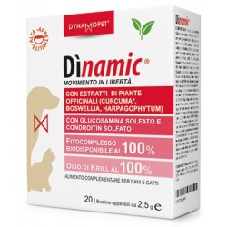 Dynamopet Dinamic 20 Bustine 2,5 G - Veterinaria - 927153344 - Dynamopet - € 15,02