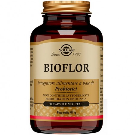 Solgar Bioflor Integratore di Probiotici 60 Capsule Vegetali - Integratori di fermenti lattici - 947091284 - Solgar - € 28,89