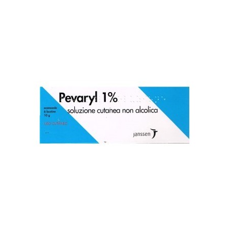 Janssen Cilag Pevaryl Soluzione Cutanea 10 g - Farmaci per micosi e verruche - 023603145 - Pevaryl - € 14,35