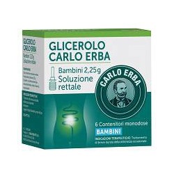Carlo Erba Glicerolo Soluzione Rettale Bambini 6 Monodose - Farmaci per stitichezza e lassativi - 029651054 - Carlo Erba Otc ...