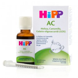 HiPP AC Anti Coliche Integratore Motilità Gastrointestinale 30ml - Integratori neonati e bambini - 986736369 - Hipp - € 18,29