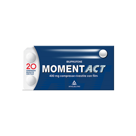 Momentact 400 Mg Dolori Muscolari Mal Di Testa 20 Compresse Momentact - 1 Momentact 400 Mg Dolori Muscolari Mal Di Testa 20 Compresse Momentact - 1