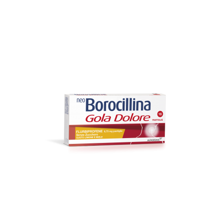 Alfasigma NeoBorocillina Gola Dolore 16 pastiglie - Raffreddore e influenza - 035760103 - Neoborocillina - € 5,99