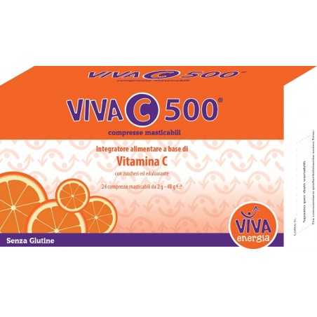 Tuscopharm Viva C 500 15 Flaconi Da 10 Ml Tuscofarm Unipersonale - 1 Tuscopharm Viva C 500 15 Flaconi Da 10 Ml Tuscofarm Unipersonale - 1