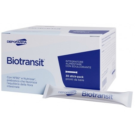 Depofarma Biotransit 30 Stick Da 15 Ml - Integratori per regolarità intestinale e stitichezza - 987844204 - Depofarma - € 29,20