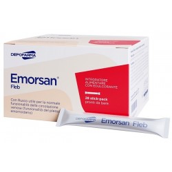 Depofarma Emorsan Fleb 28 Stick - Circolazione e pressione sanguigna - 988106670 - Depofarma - € 31,54