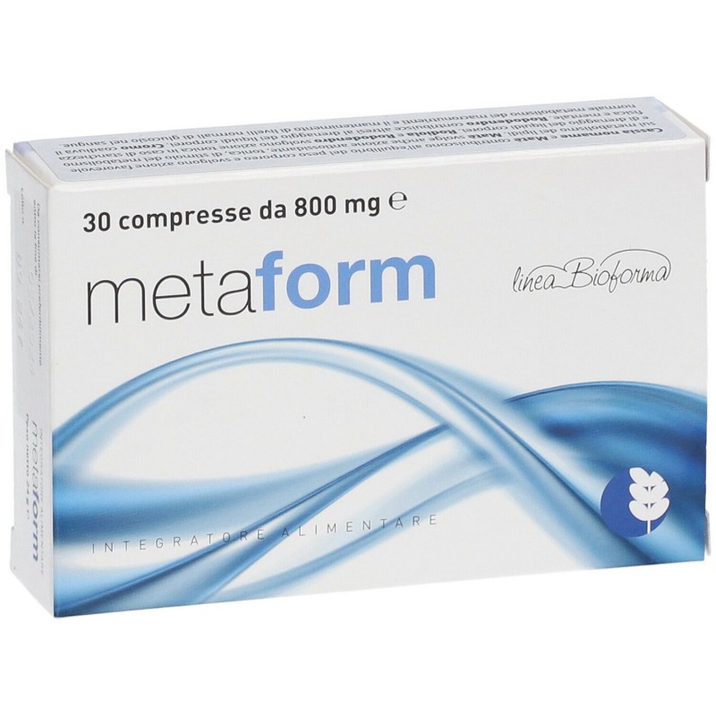 Metaform Controllo Peso e Metabolismo 30 Compresse - Integratori per dimagrire ed accelerare metabolismo - 939490936 - Biogro...