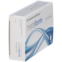 Metaform Controllo Peso e Metabolismo 30 Compresse - Integratori per dimagrire ed accelerare metabolismo - 939490936 - Biogro...