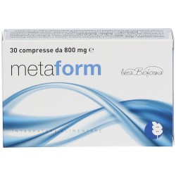 Metaform Controllo Peso e Metabolismo 30 Compresse - Integratori per dimagrire ed accelerare metabolismo - 939490936 - Biogro...