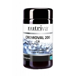 Nutriva Cromoval 200 Integratore Per Il Metabolismo 60 Compresse Nutriva - 1