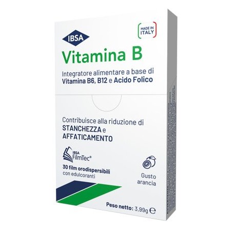 Ibsa Vitamina B Sistema Immunitario 30 Film Orodispersibili - Vitamine e sali minerali - 983742964 - Ibsa - € 12,52