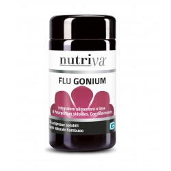 Nutriva Flu Gonium Per Le Vie Respiratorie 30 compresse - Integratori per apparato respiratorio - 980804621 - Nutriva