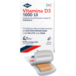 Ibsa Vitamina D3 Ibsa 1000 UI 30 Film Orodispersibili - Integratori per difese immunitarie - 984845925 - Ibsa - € 10,27