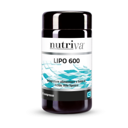 Nutriva Lipo 600 Integratore Antiossidante 30 Compresse - Vitamine e sali minerali - 923425565 - Nutriva - € 22,95