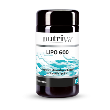 Nutriva Lipo 600 Integratore Antiossidante 30 Compresse - Vitamine e sali minerali - 923425565 - Nutriva - € 22,95