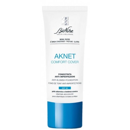 I. C. I. M. Internation Aknet Comfort Cover Fondotinta 101 30 Ml BioNike - 1 I. C. I. M. Internation Aknet Comfort Cover Fondotinta 101 30 Ml BioNike - 1