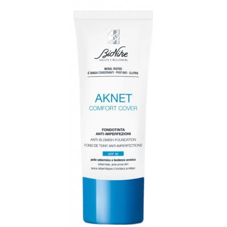 I. C. I. M. Internation Aknet Comfort Cover Fondotinta 101 30 Ml - Fondotinte e creme colorate - 982134189 - BioNike - € 19,43