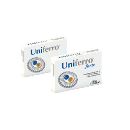 Bio Therapic Italia Uniferro Forte 30 Capsule - Vitamine e sali minerali - 935008932 - Bio Therapic Italia - € 23,72