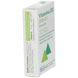 VITAMINA D3 2000UI OROSOLUBILE 60 COMPRESSE Sella - 2