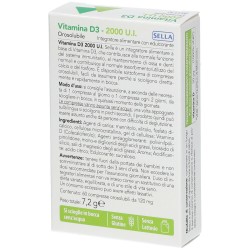 VITAMINA D3 2000UI OROSOLUBILE 60 COMPRESSE Sella - 3