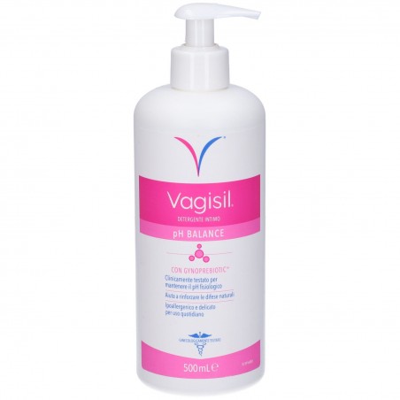 Vagisil Detergente pH Balance con GynoPrebiotic 500 ml Vagisil - 2 Vagisil Detergente pH Balance con GynoPrebiotic 500 ml Vagisil - 2
