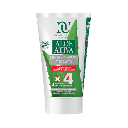 Natur Unique Aloe Attiva Gel Puro 99,9% Titolato 50 Ml - Trattamenti idratanti e nutrienti per il corpo - 979178480 - Natur U...