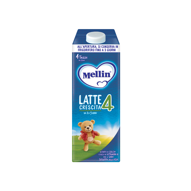 Mellin 4 Latto 1 litro - Latte in polvere e liquido per neonati - 979944776 - Mellin - € 3,15