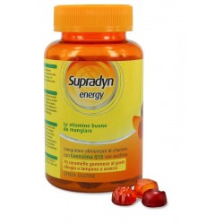 Supradyn Energy Integratore Di Vitamine 70 Caramelle Gommose - Vitamine e sali minerali - 924415235 - Supradyn - € 12,84