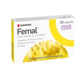 Shionogi Femal 30 Capsule - Integratori per ciclo mestruale e menopausa - 974658508 - Shionogi