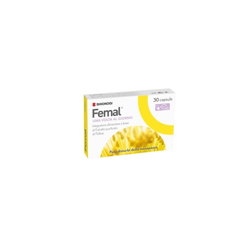Shionogi Femal 30 Capsule - Integratori per ciclo mestruale e menopausa - 974658508 - Shionogi - € 31,69