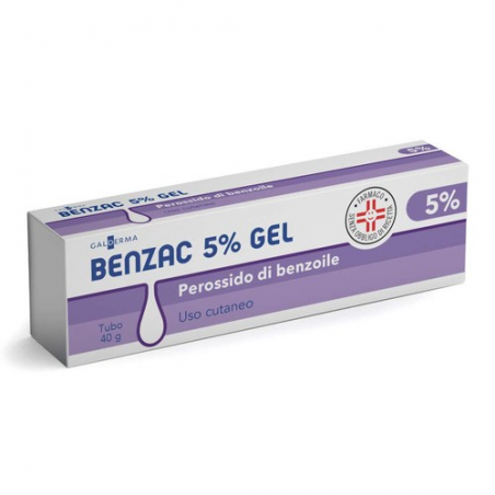 Benzac 5% Gel 40 G - Farmaci dermatologici - 032143024 - Debrox - € 19,93