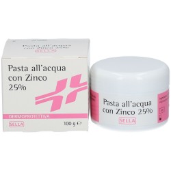 Sella Pasta Acqua Con Zinco 25% 100 G - Igiene corpo - 923324711 - Sella - € 5,08