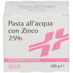 Sella Pasta Acqua Con Zinco 25% 100 G - Igiene corpo - 923324711 - Sella - € 5,08