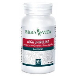 Erba Vita Group Alga Spirulina 60 Capsule 450 Mg - Vitamine e sali minerali - 906114689 - Erba Vita - € 12,50