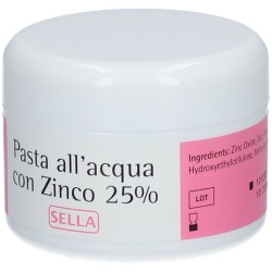 Sella Pasta Acqua Con Zinco 25% 100 G - Igiene corpo - 923324711 - Sella - € 5,09