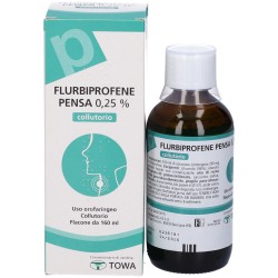 Fg Flurbiprofene Pensa 0,25% Collutorio 160 Ml - Collutori - 043510015 - Fg - € 3,87