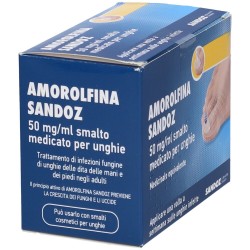 Amorolfina Sandoz 50 Mg/ml Smalto Medicato Per Unghie - Farmaci per micosi e verruche - 047512013 - Sandoz - € 21,84