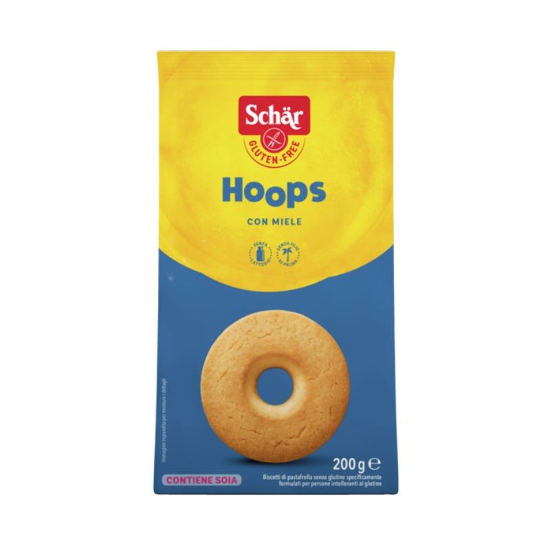 Dr. Schar Schar Hoops 200 G - Biscotti e merende per bambini - 988671881 - Dr. Schar - € 2,76
