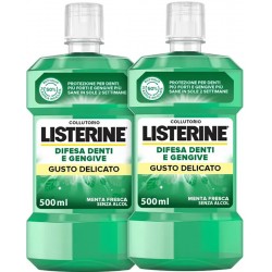 Johnson & Johnson Listerine Denti & Gengive Gusto Delicato 2 X 500 Ml - Igiene orale - 975524493 - Johnson & Johnson - € 8,66