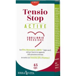 Erba Vita Group Tensio Stop Active 45 Capsule - Integratori per il cuore e colesterolo - 984500001 - Erba Vita - € 14,17