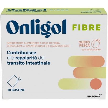 Alfasigma Onligol Fibre Pesca 20 Bustine Onligol - 1 Alfasigma Onligol Fibre Pesca 20 Bustine Onligol - 1