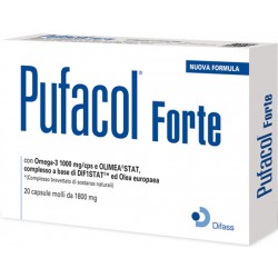 Difass International Pufacol Forte 20 Capsule Molli - Integratori per il cuore e colesterolo - 973867233 - Difass Internation...