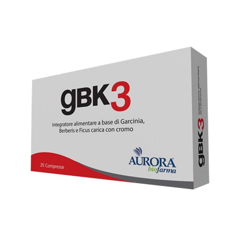 Integratore GBK3 Controllo Fame E Digestione 20 Compresse - Integratori per dimagrire ed accelerare metabolismo - 978315164 -...