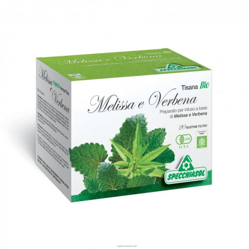 Specchiasol Tisana Melissa E Verbena 20 Bustine - Alimentazione e integratori - 927090492 - Specchiasol - € 5,21