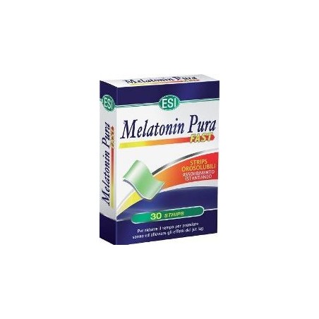 Esi Melatonin Pura Fast 1mg 30 Strips - Integratori per umore, anti stress e sonno - 926957263 - Esi - € 11,00