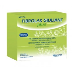 Fibrolax Giuliani Plus Squilibri Intestinali Gusto Arancia 14 Bustine - Integratori per regolarità intestinale e stitichezza ...